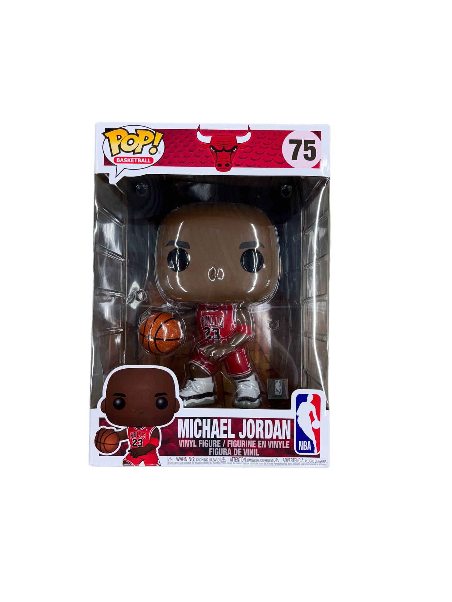 Funko Pop! NBA: Bulls - 10" Michael Jordan (Red Jersey)