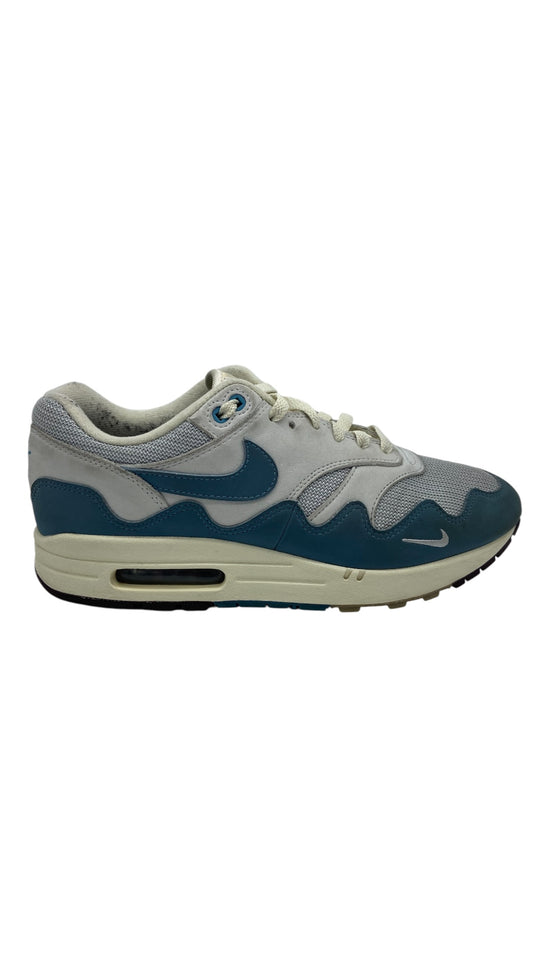 Preowned Nike Air Max 1 Patta Waves Aqua Sz 10M/11.5W DH1348-004