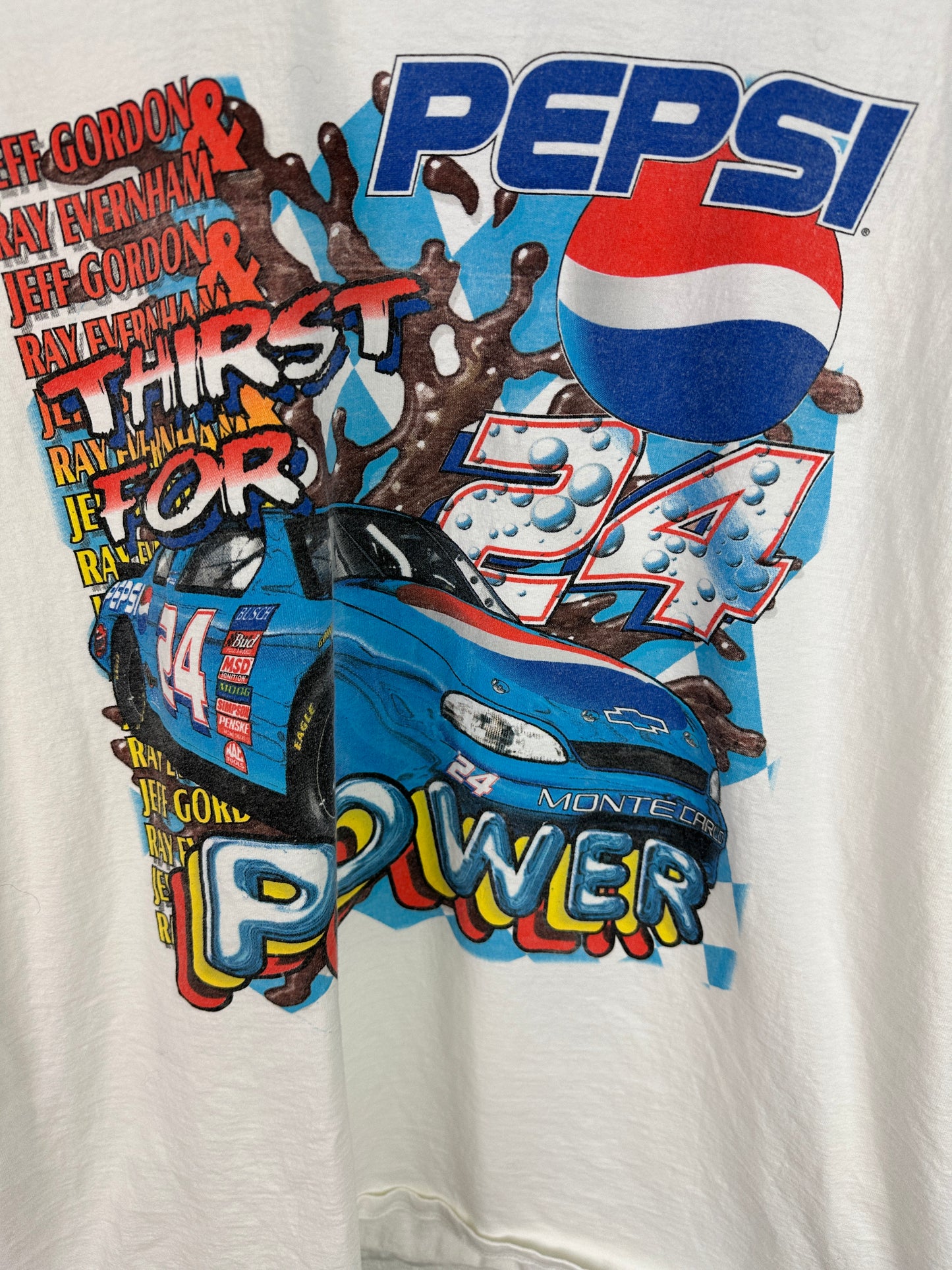 VTG Pepsi Nascar “Thirst for Power” T-Shirt