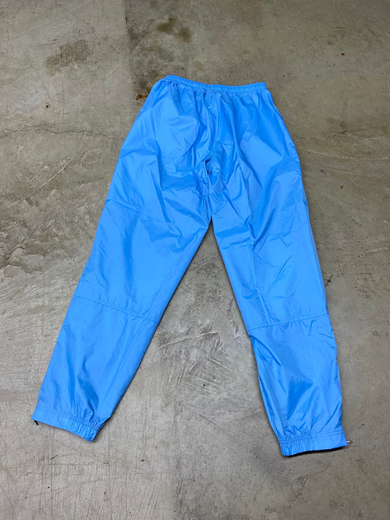 Y2K VTG Foot Locker Blue Grid Track Pants Sz L