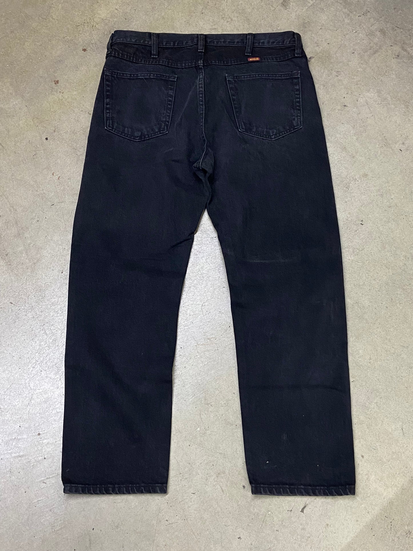 VTG Black Rustler Denim 36x30