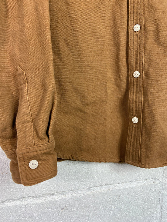 Carhartt WIP Brown Work L/S Shirt Sz S