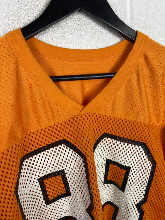 VTG Russell Orange Mesh #88 Football Jersey Sz L