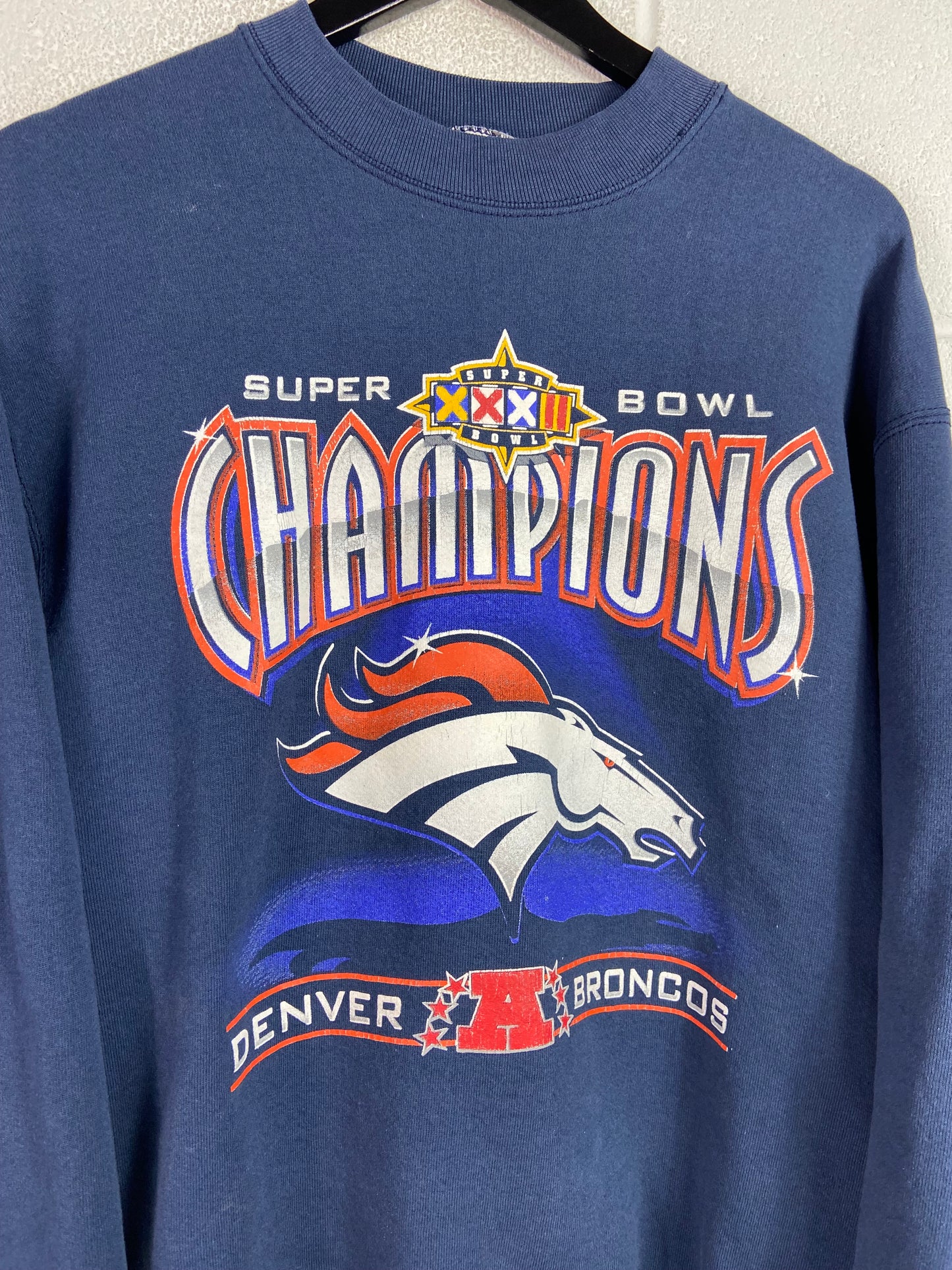 VTG Denver Broncos Super Bowl Champions Sweatshirt Sz L/XL