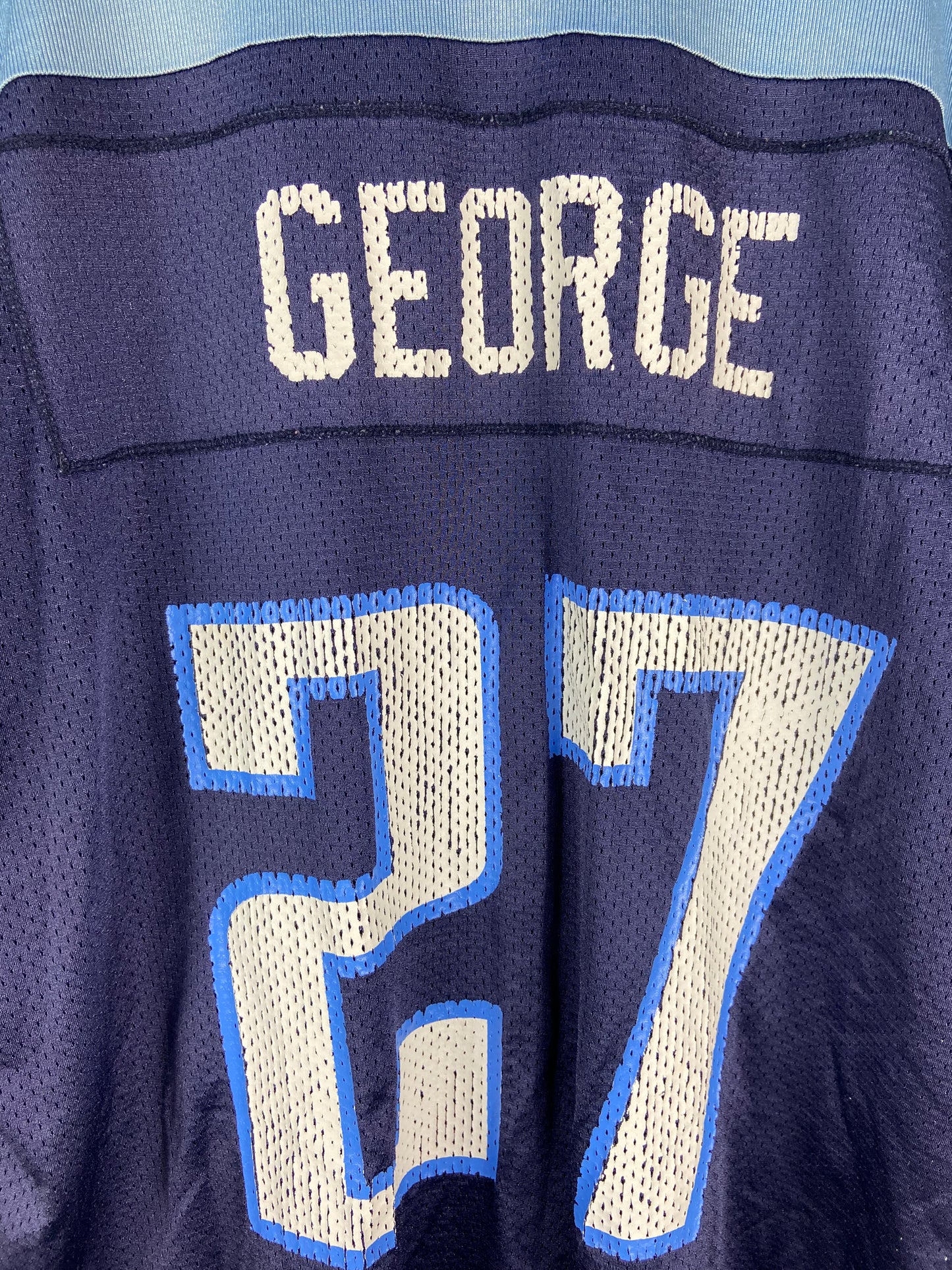 NTWRK - VTG Tennessee Titans Eddie George Jersey Shirt Sz L