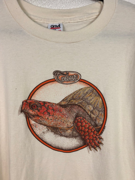 VTG Tom's Turtle T-Shirt Sz XXL