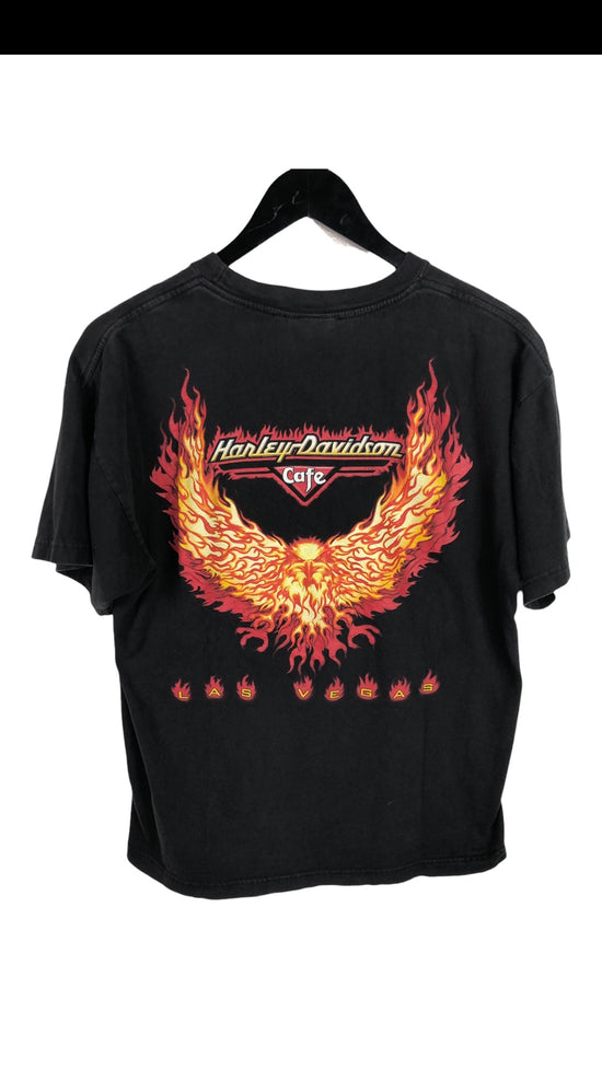 Harley Davidson Las Vegas Cafe Tee Sz Med