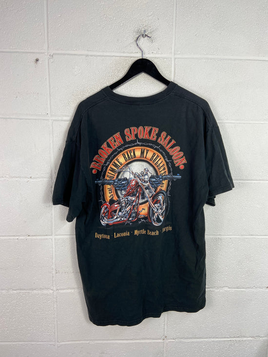 VTG Broken Spoke Saloon Tee Sz XL