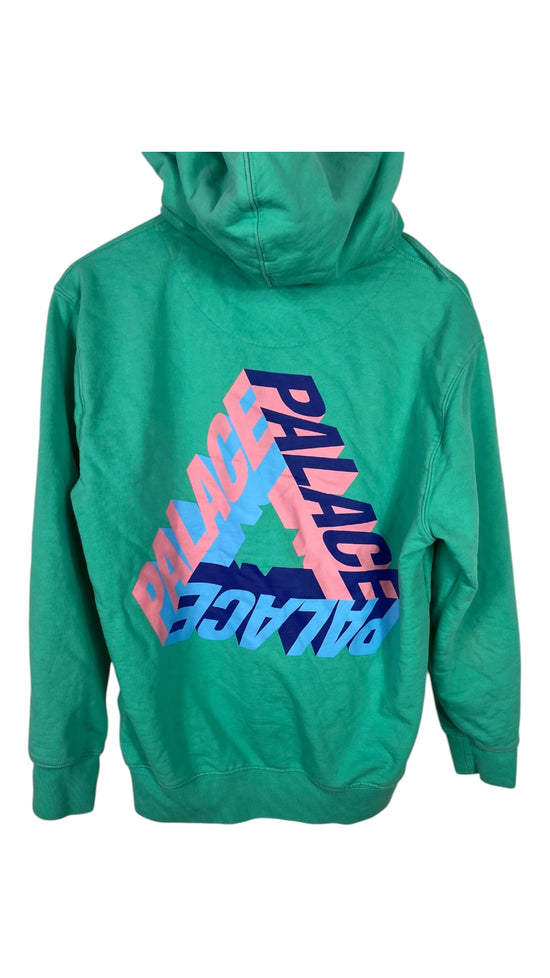 Preowned Palace P3D Teal Hoodie Sz M