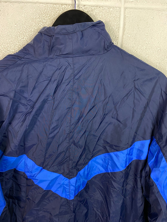 VTG 90s Aqua Nike Blue Windbreaker Jacket Sz L