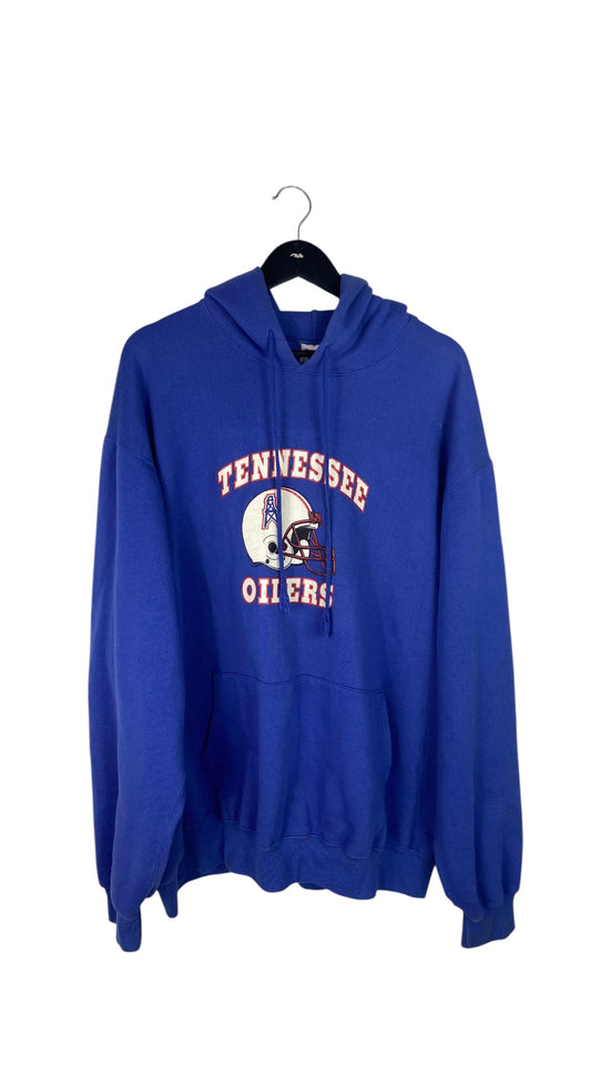 VTG Tennessee Oilers Helmet Champion Hoodie Sz 3XL