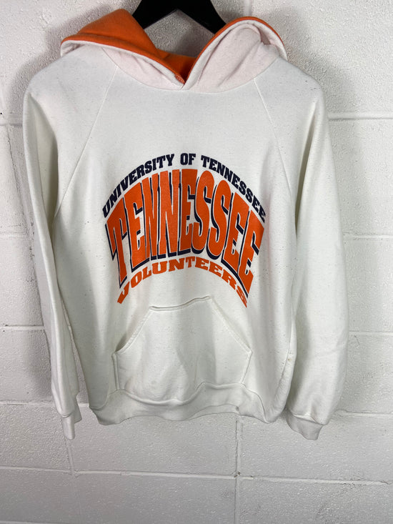 Vtg Tennessee Vols Mock Hood Sweater Sz L