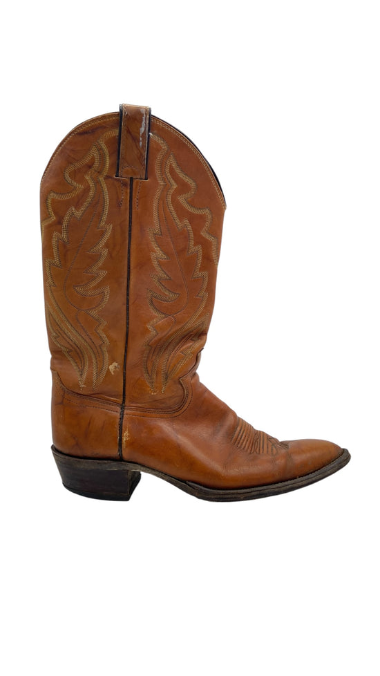 Preowned Patina Cowboy Boots Sz 9.5M