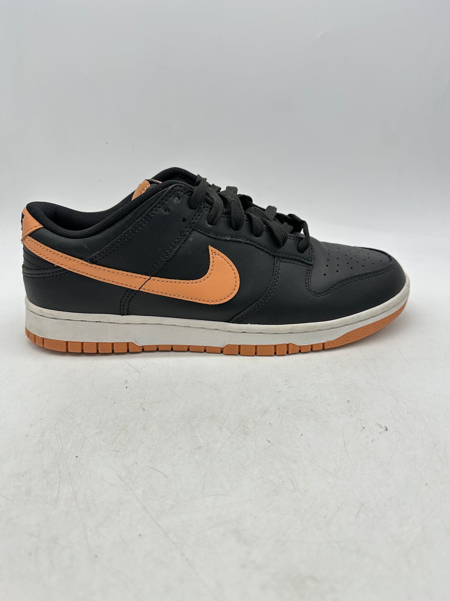 Preowned Nike Dunk Low 'Black Amber Brown' Sz 10M/11.5W DV0831-004