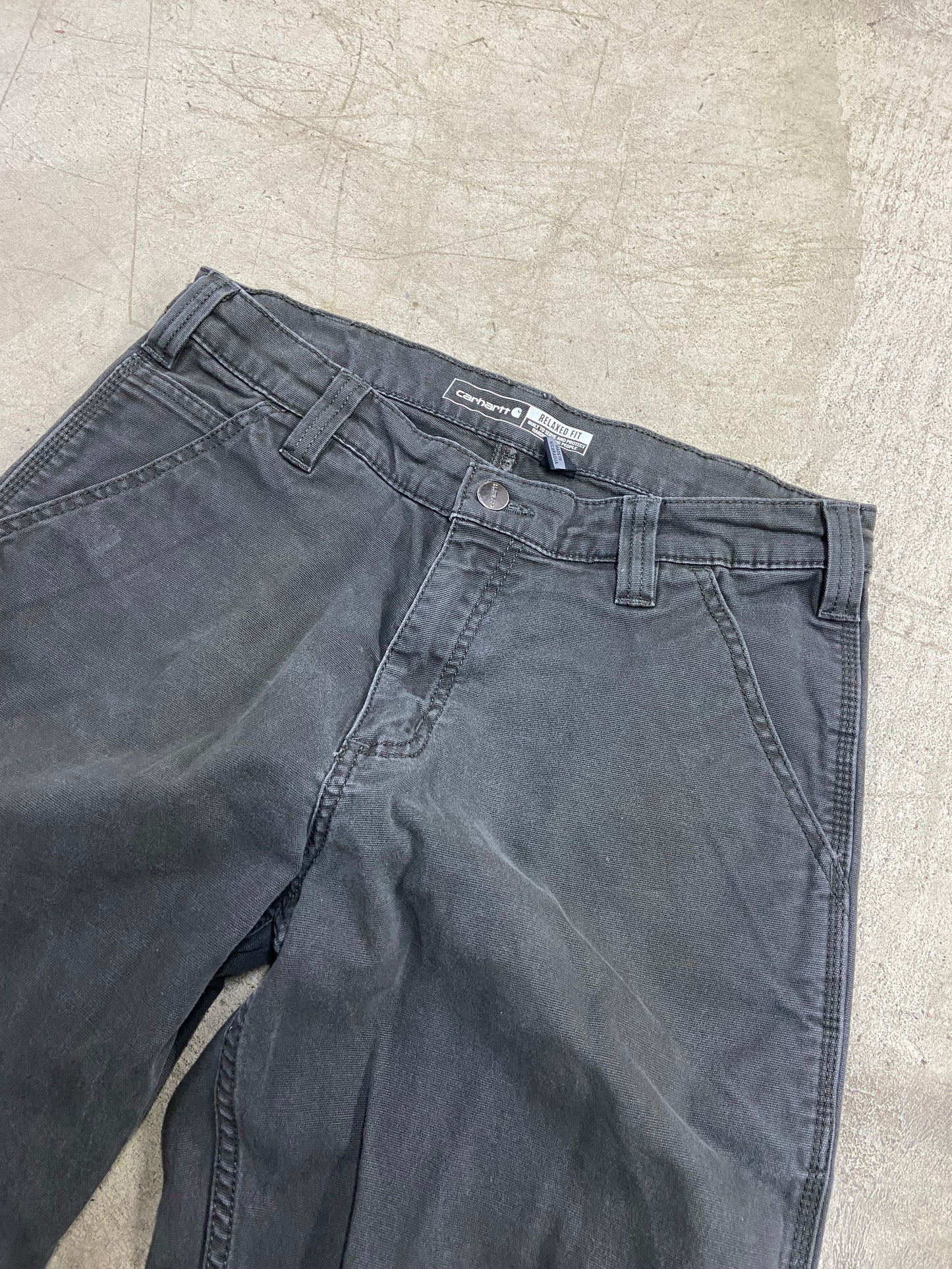 Y2K Carhartt Faded Black Jeans Sz 31x33