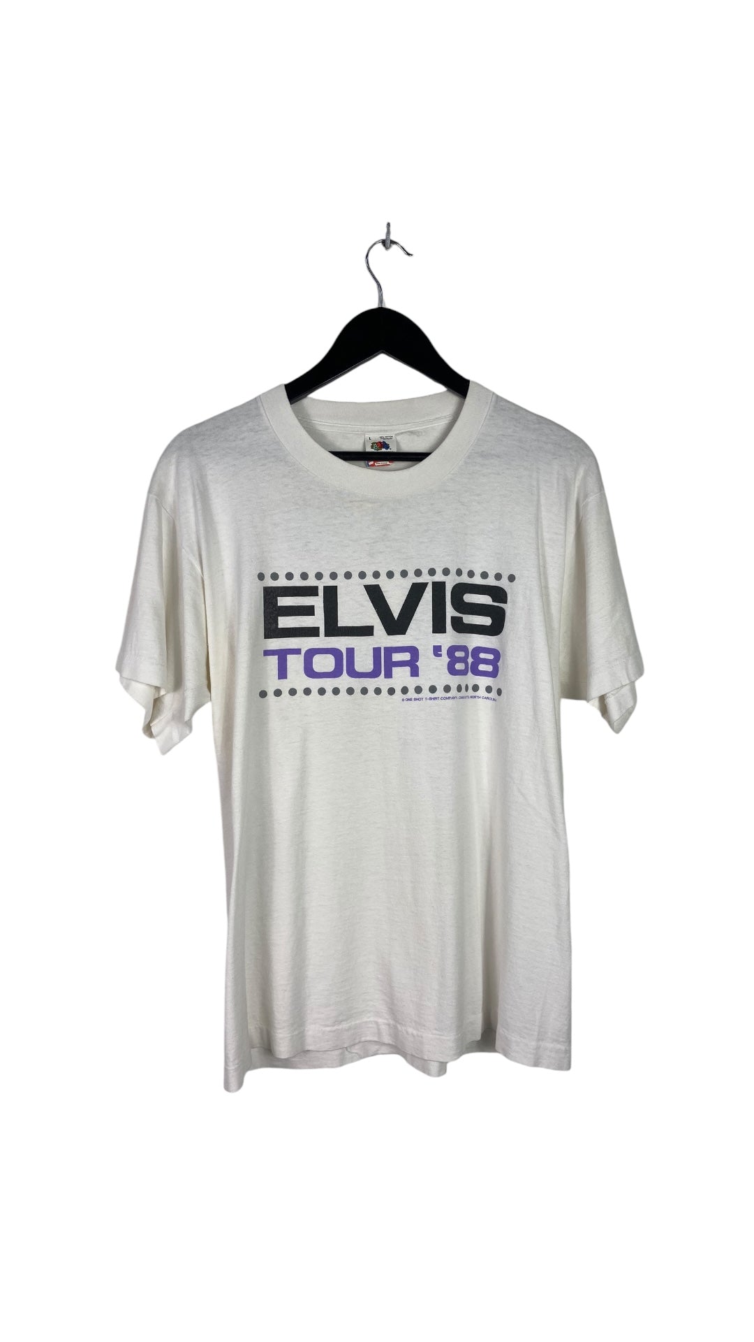 VTG Elvis 88' Tour T-Shirt Sz L