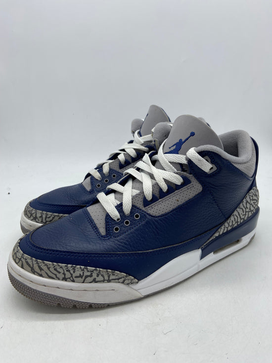 Preowned Jordan 3 Retro Georgetown (2021) Sz 9M/10.5W - CT8532-401