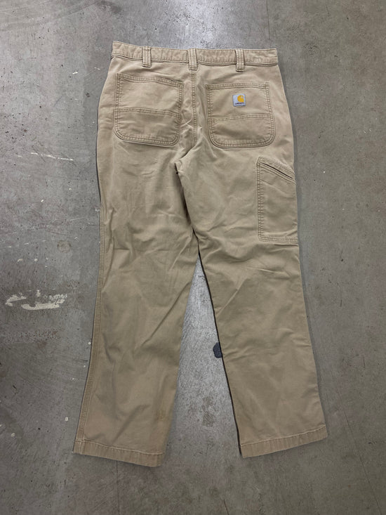 Carhartt Tan Relaxed Work Pants Sz 34x30