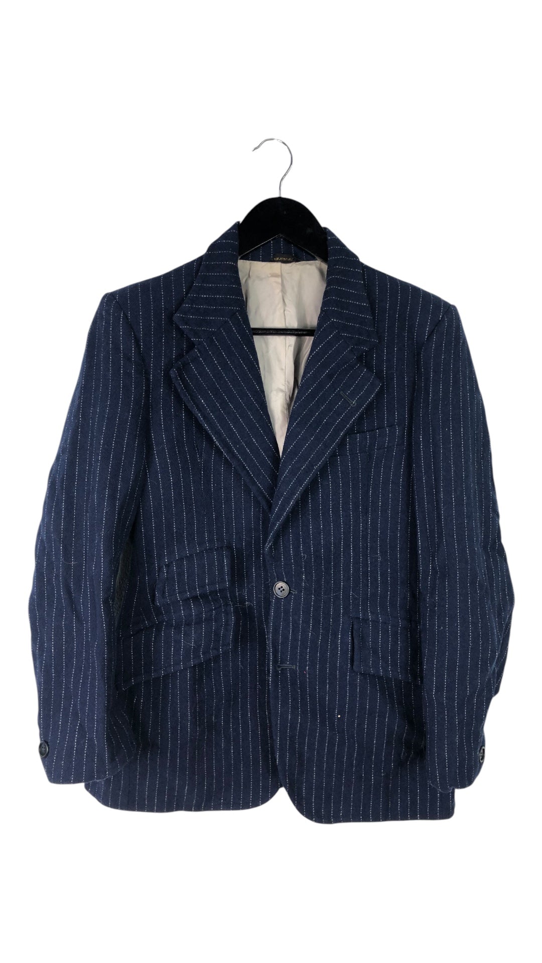 VTG Blue Pinstripe Sport Jacket Sz S