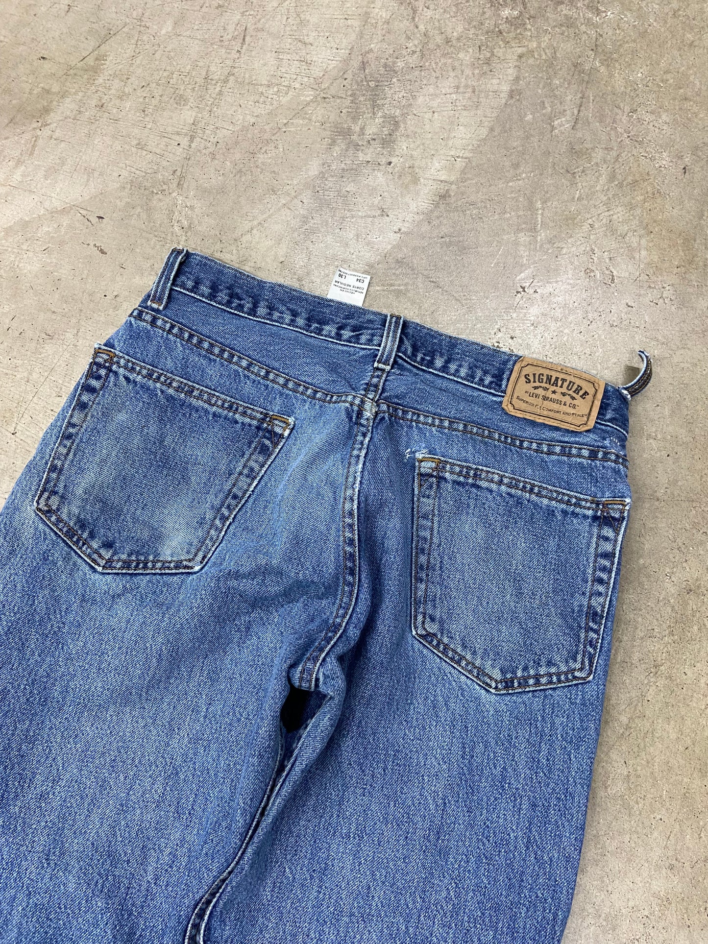 Signature Regular Fit Levi's Denim Jeans Sz 34x30