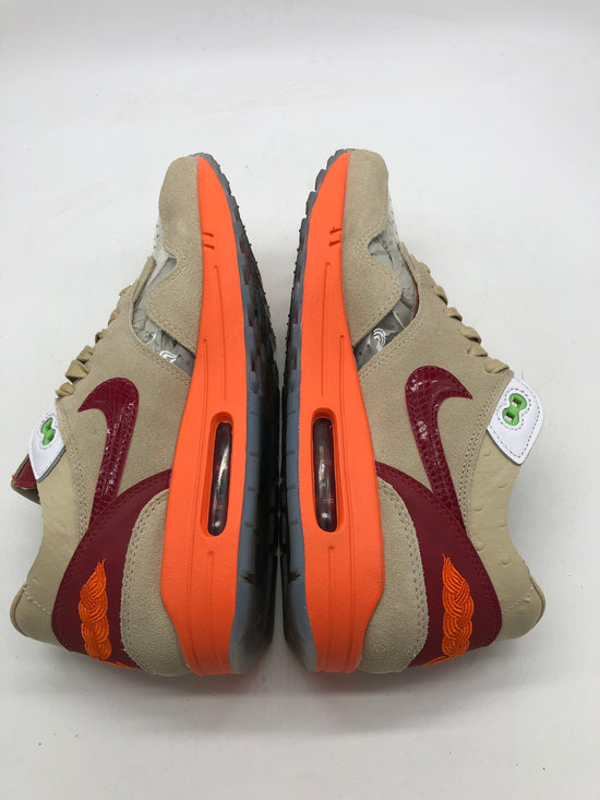 Preowned Nike Air Max 1 CLOT Kiss of Death (2021) Sz 9.5M/11W DD1870-100