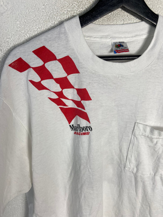 VTG Marlboro Racing Team Pocket Tee Sz XL