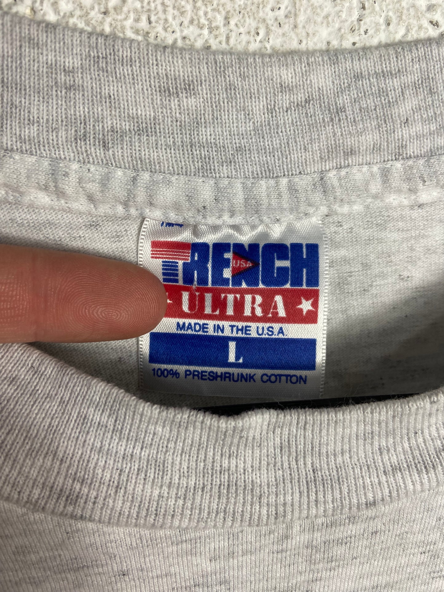 VTG Texas Rangers MLB Trench Ultra Tee Sz L