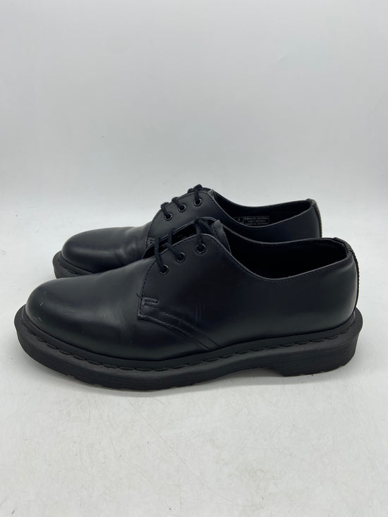 Dr. Martens Black 1461 Mono Smooth Leather Oxfords Sz 7W/5.5Y