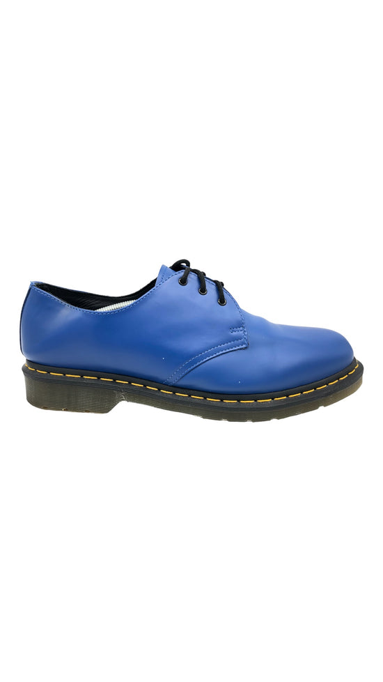 Preowned Doc Marten 1461 Smooth Blue Oxford Shoe Sz 13M/14.5W