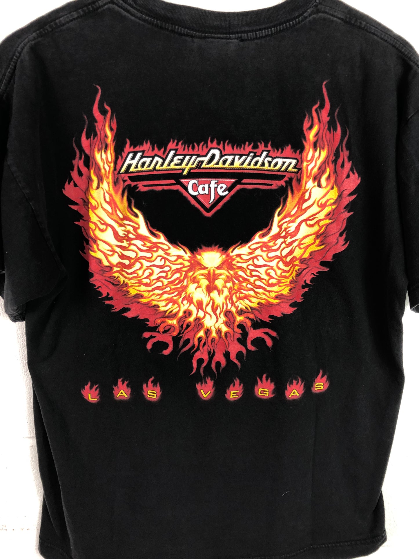 Harley Davidson Las Vegas Cafe Tee Sz Med