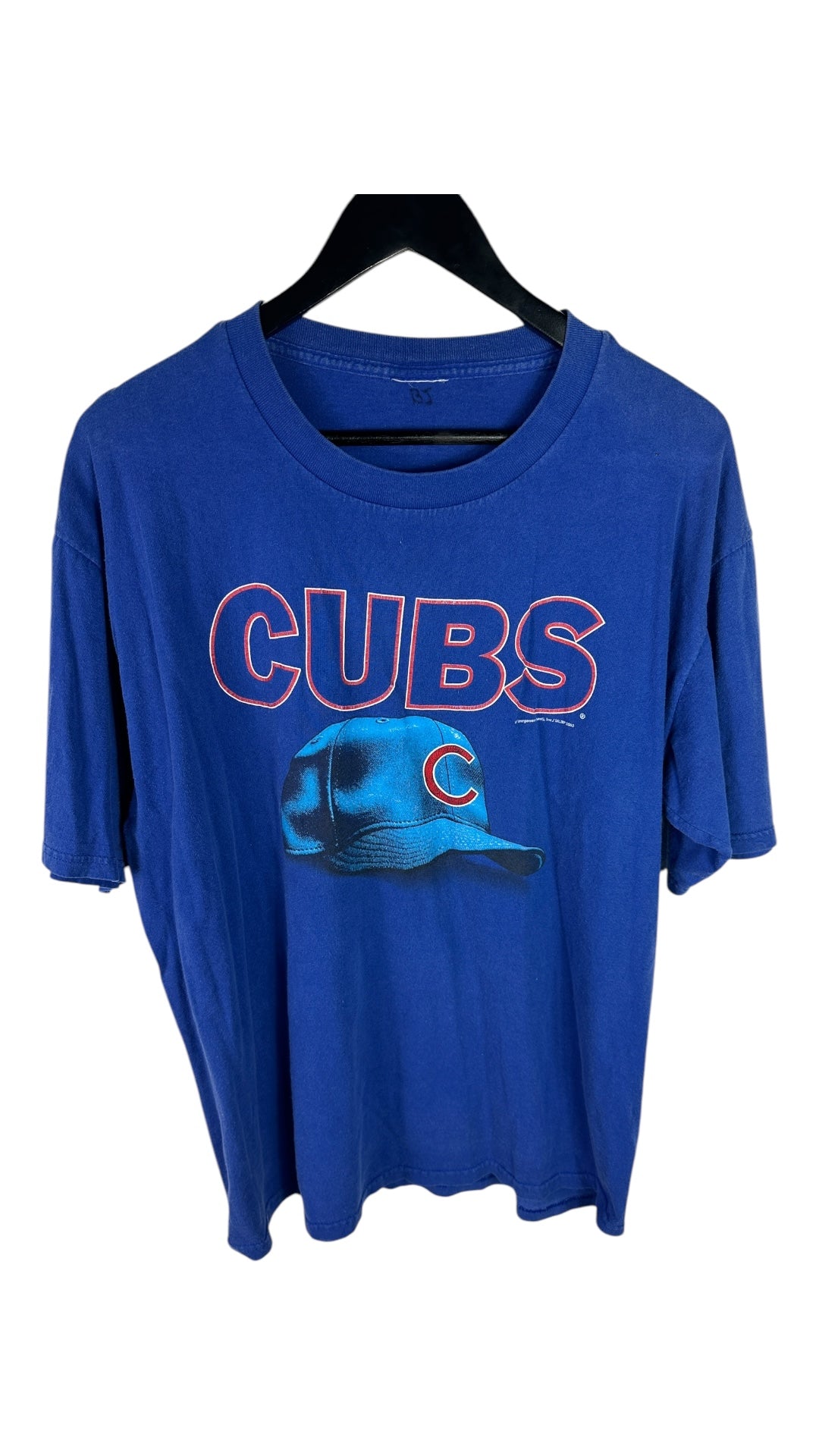 VTG Chicago Cubs Hat Tee Sz XL