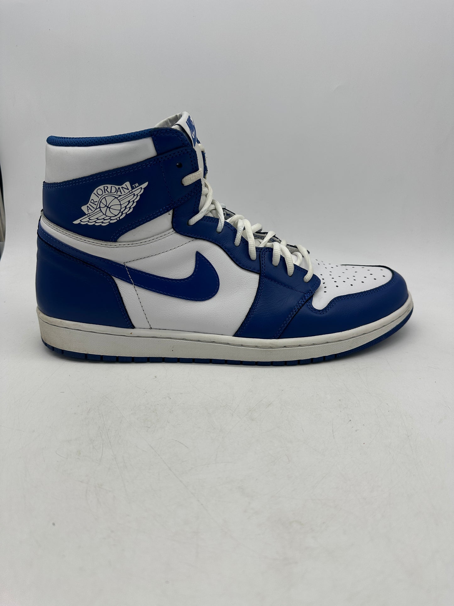 Preowned 2016 Jordan 1 Retro Storm Blue Sz15M/16.5W 555088-127