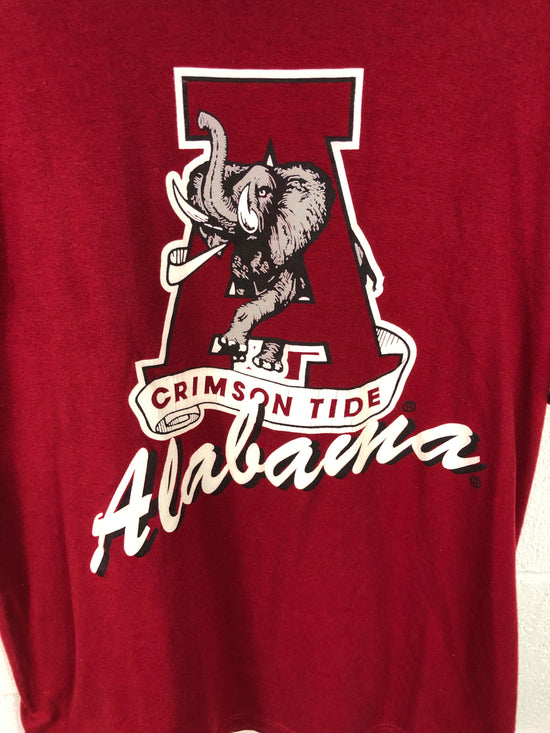 VTG Alabama Crimson Tide Logo Tee Sz Med