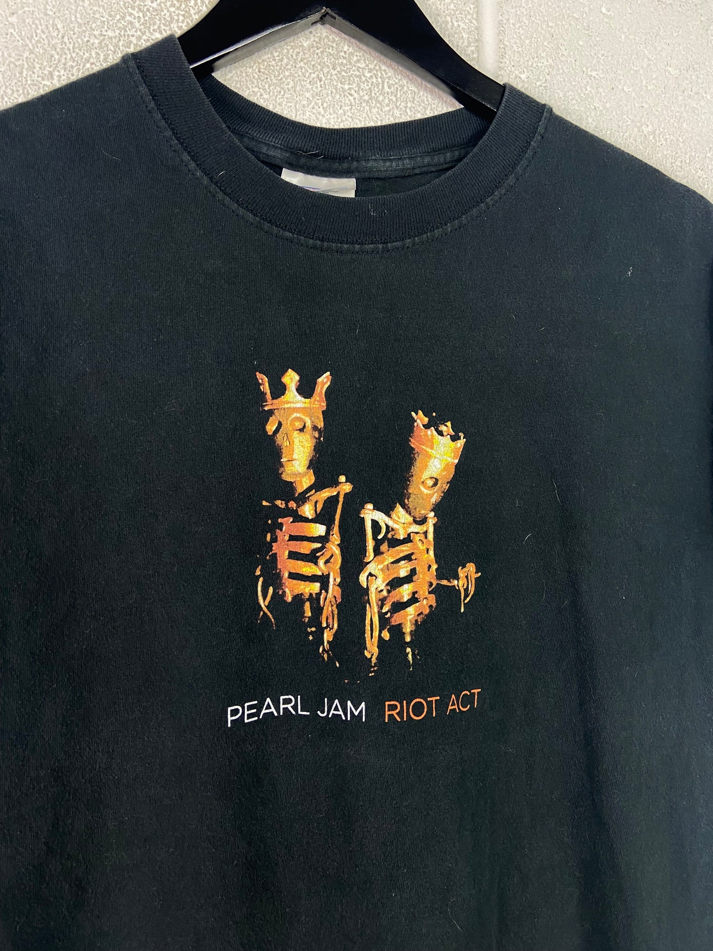 VTG Pearl Jam Riot Act Tour Tee Sz M