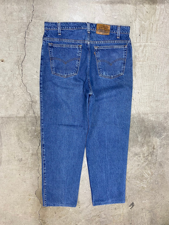 VTG Levi's 540 Tapered Blue Denim Jeans Sz 36x30