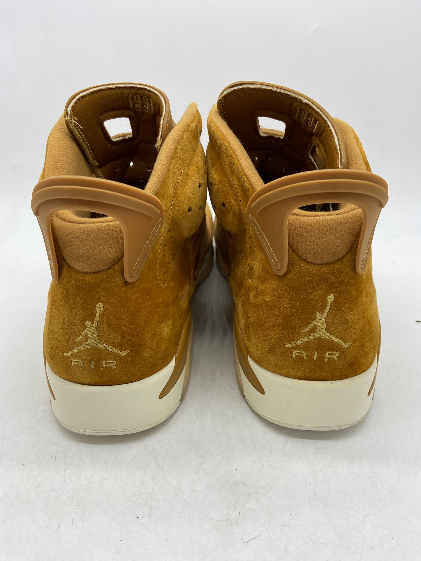 Preowned Air Jordan 6 Retro 'Wheat' Sz 14M/15.5W 384664-705