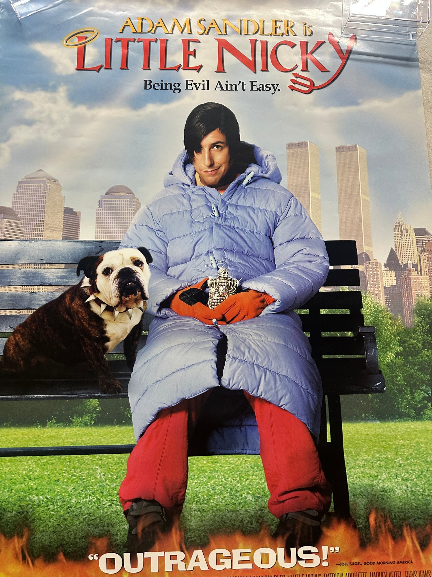 Y2K Little Nicky Adam Sandler Movie Poster