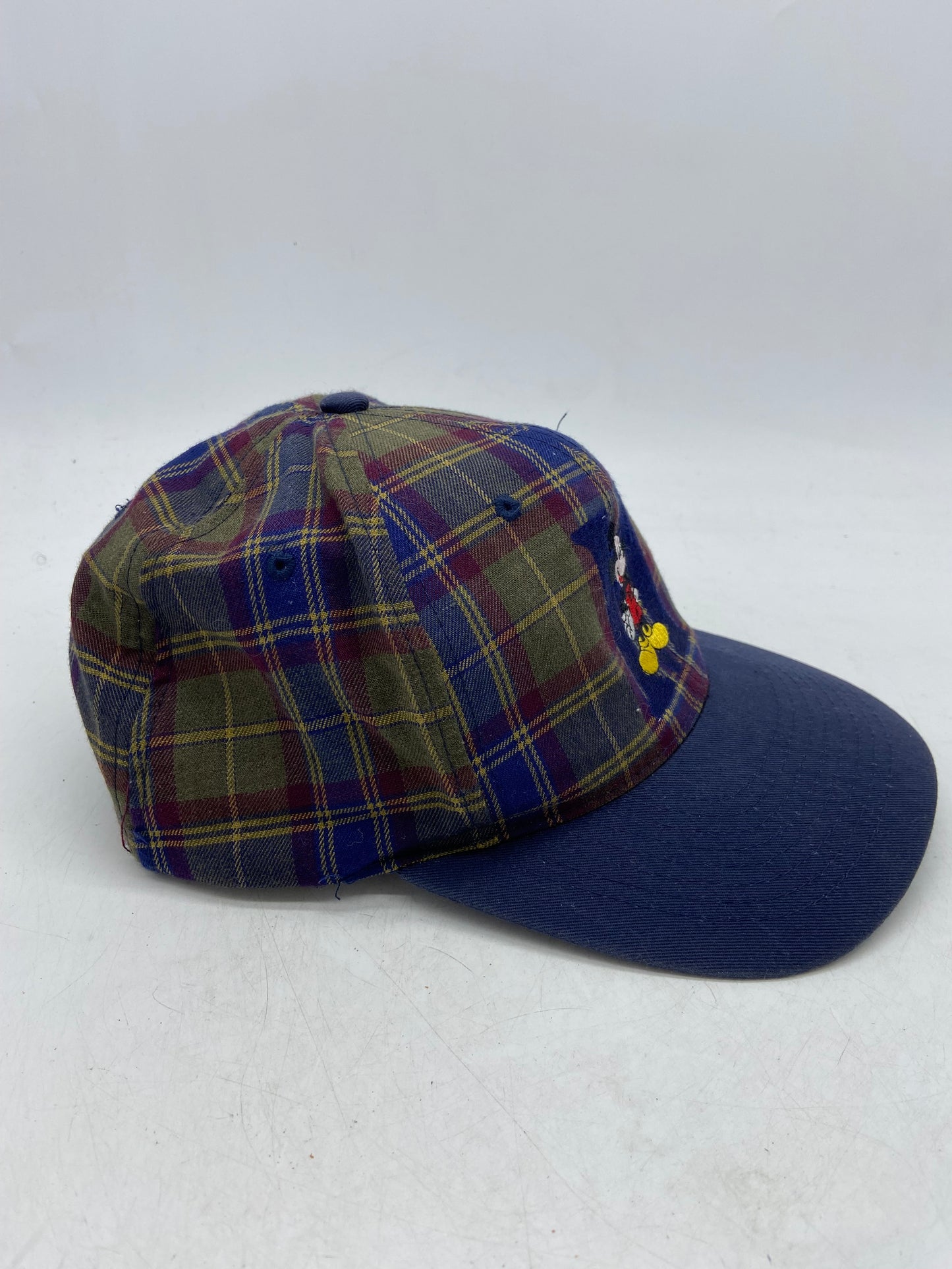 VTG Mickey Unlimited Navy/Plaid Hat