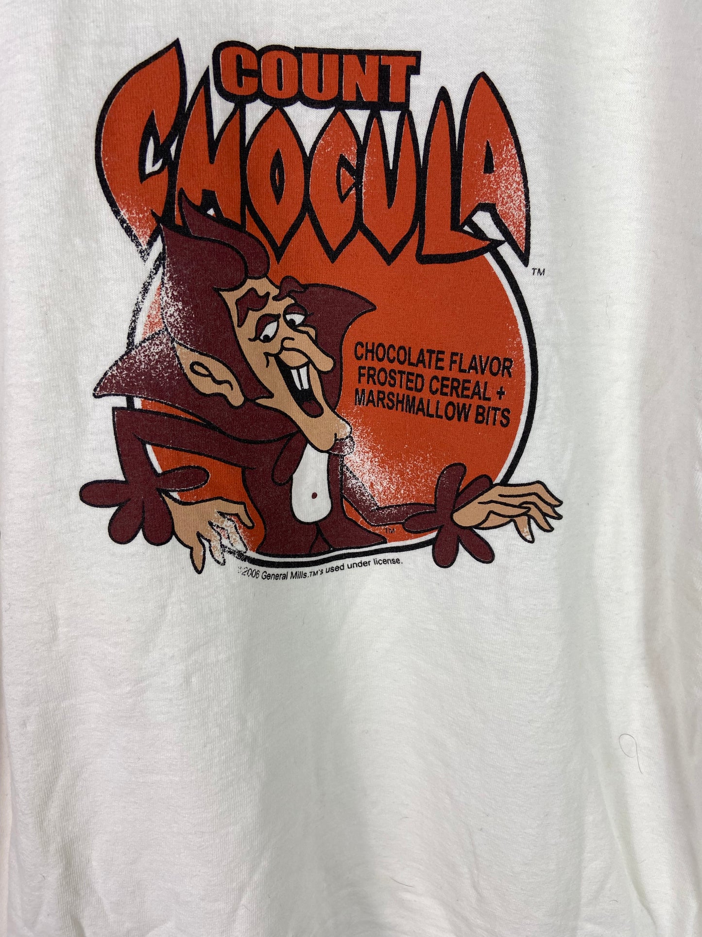 VTG 2006 Count Chocula Cereal Tee Sz L