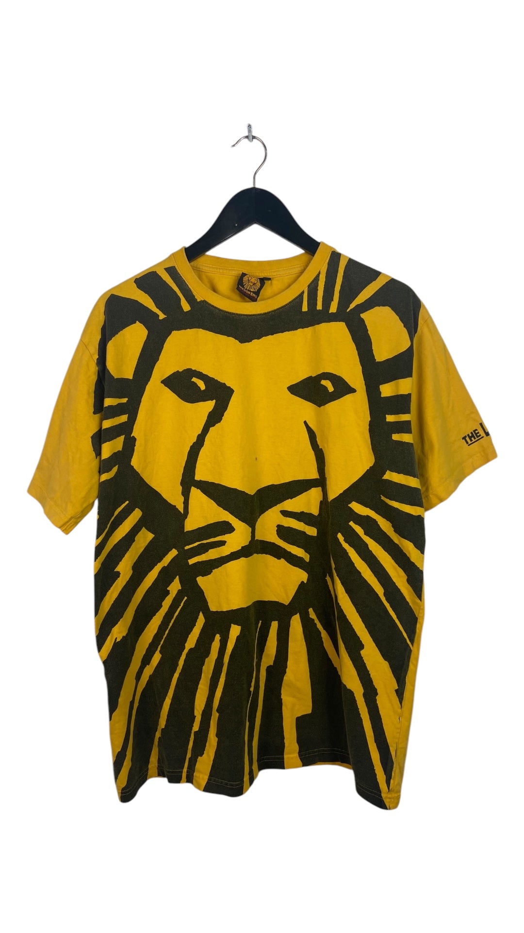 Y2K Lion King Simba Head AOP Tee Sz XL