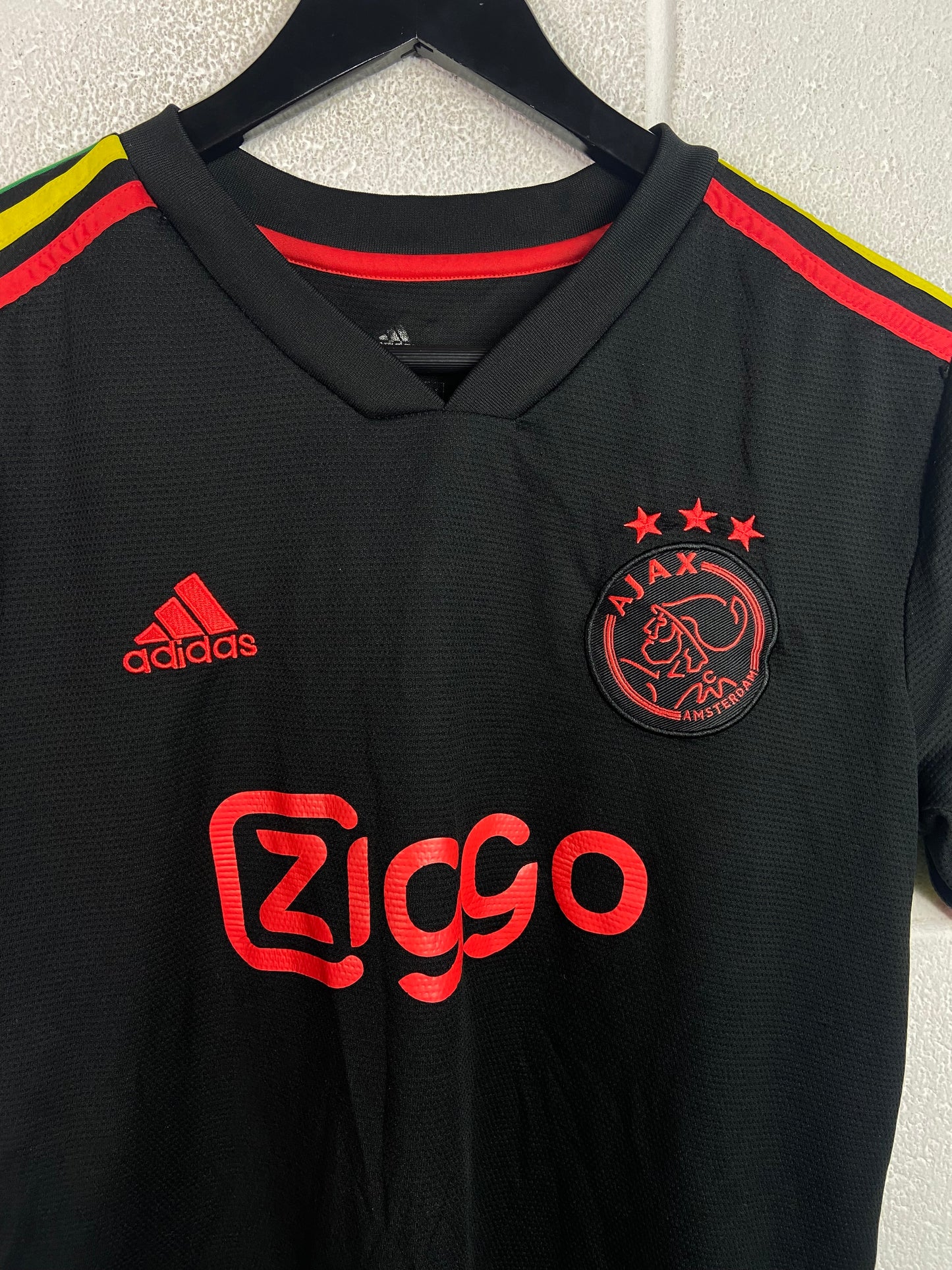 Ajax FC Adidas Bob Marley 2022 Soccer Jersey Sz M