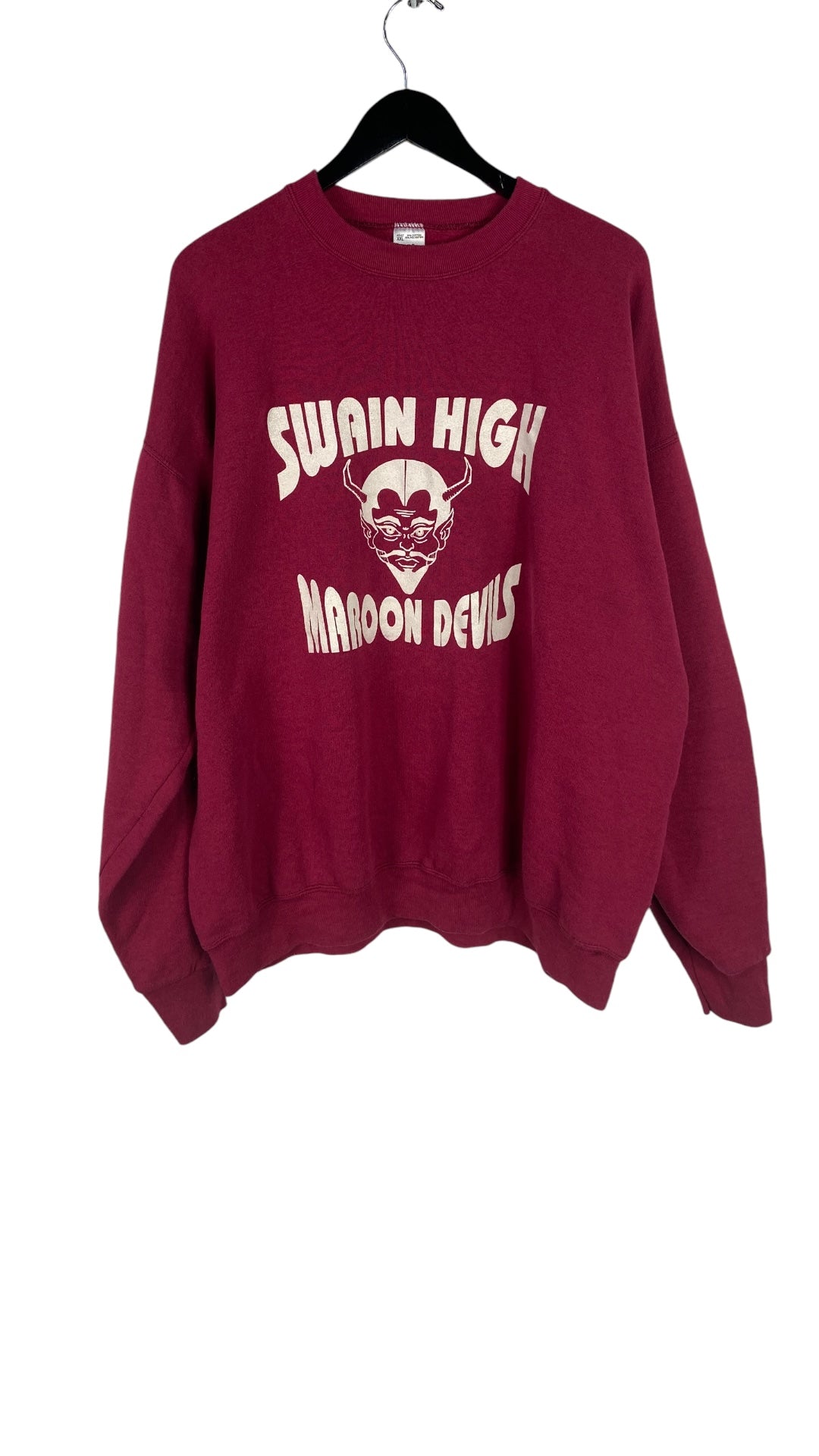 VTG Swain High Devils Sweatshirt Sz XL