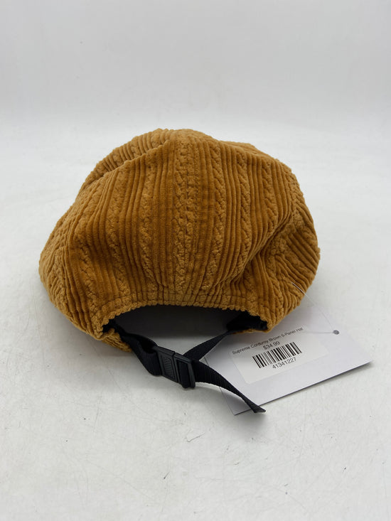 Supreme SS19 Rope Corduroy Camp Cap 'Brown'