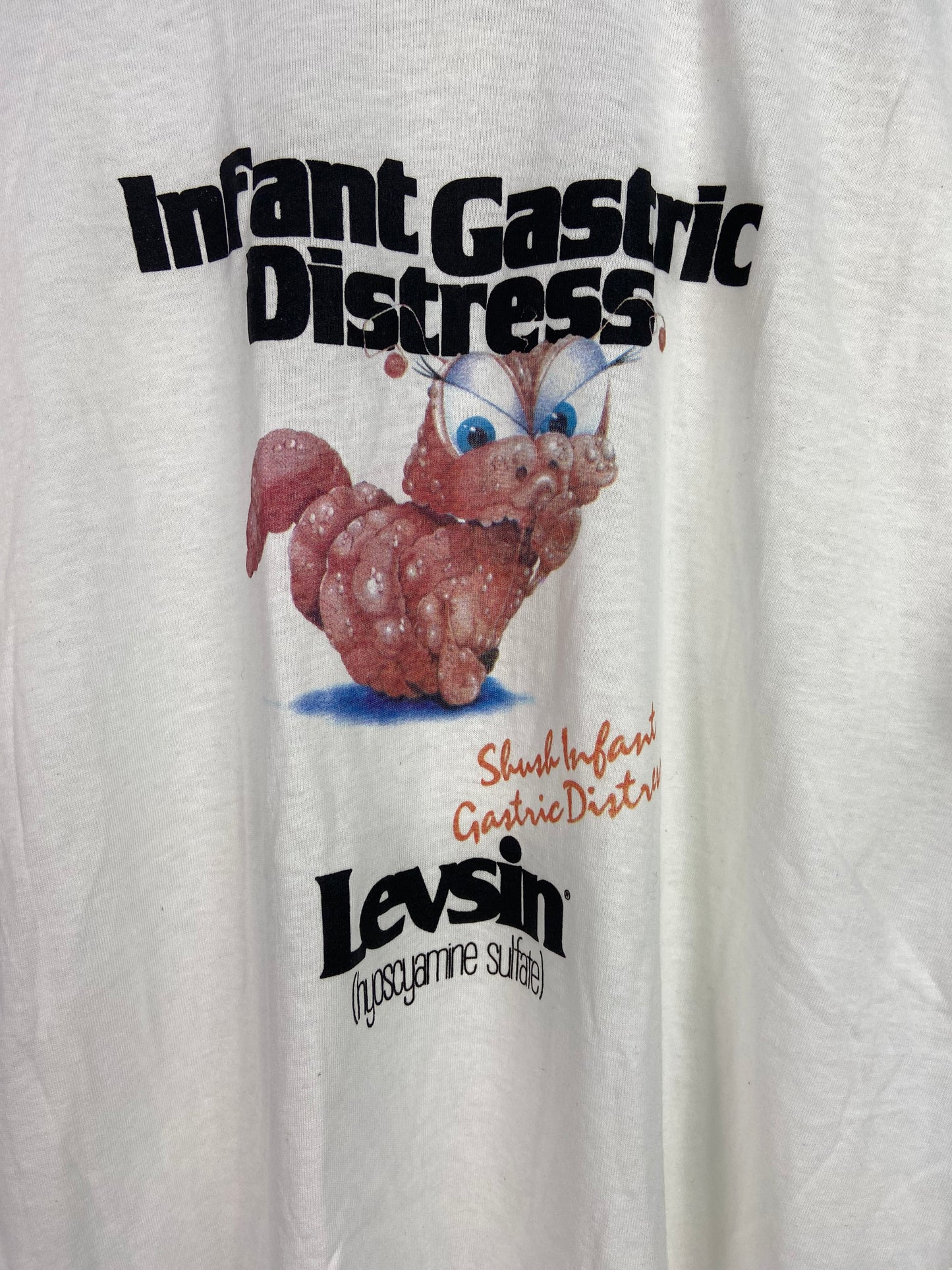 VTG Levsin Infant Gastic Distress Tee Sz L