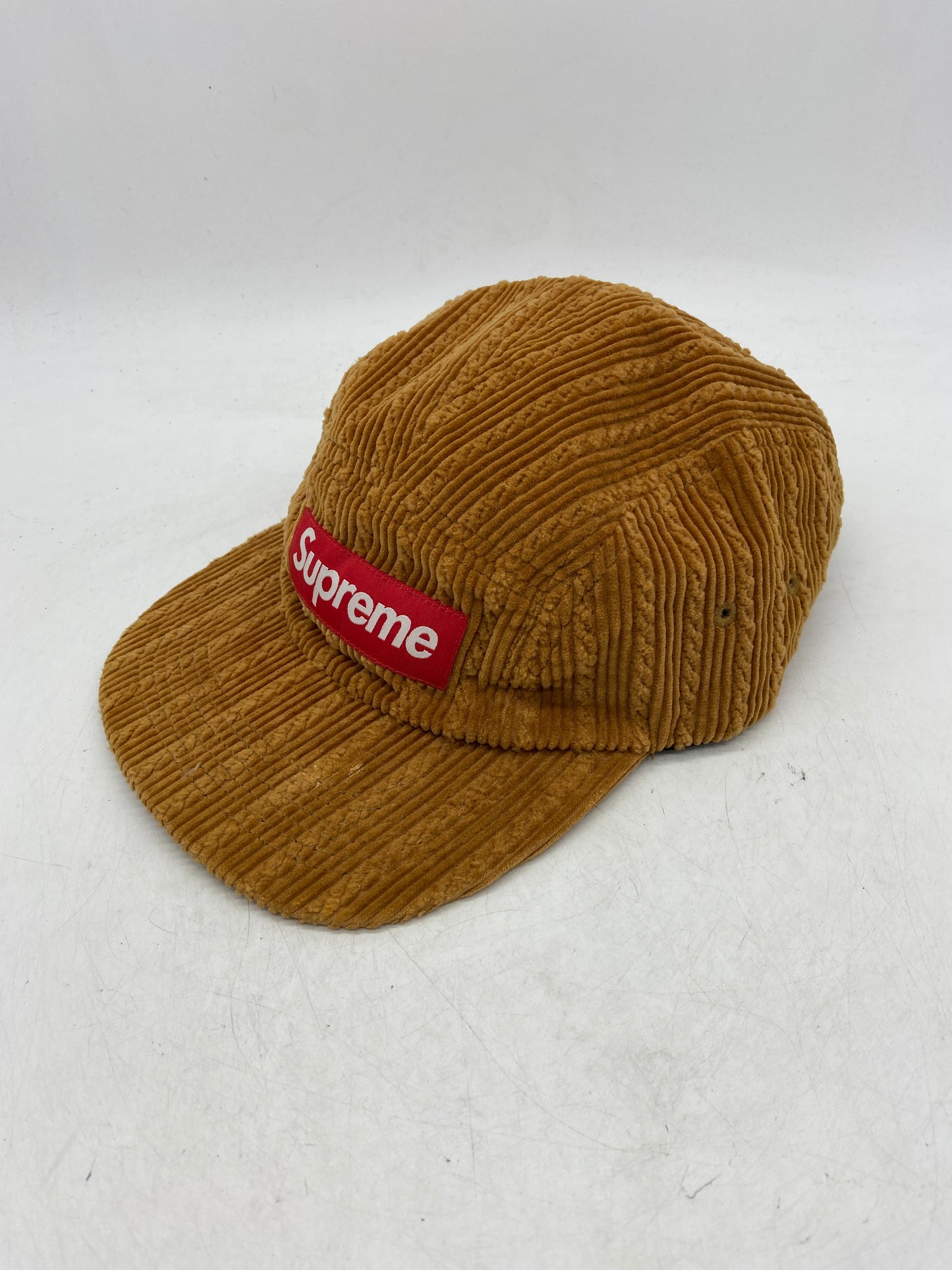 Supreme SS19 Rope Corduroy Camp Cap 'Brown'