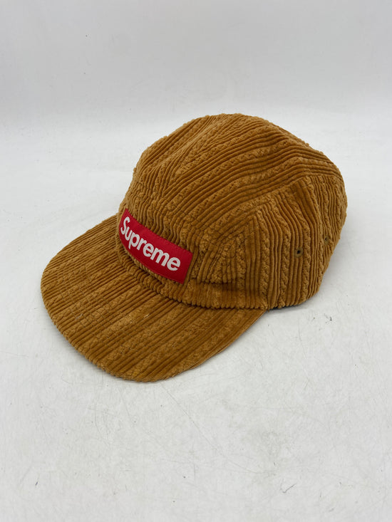 Supreme SS19 Rope Corduroy Camp Cap 'Brown'