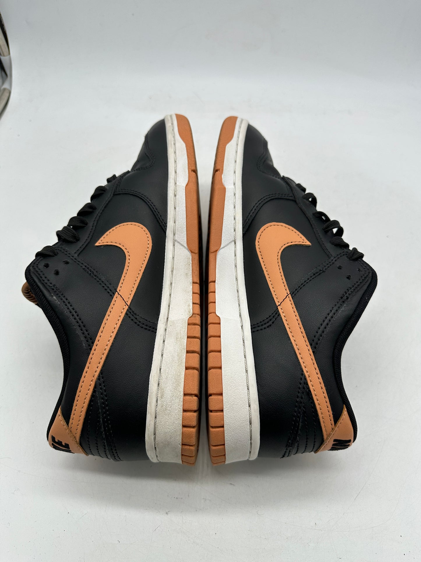 Preowned Nike Dunk Low 'Black Amber Brown' Sz 10M/11.5W DV0831-004