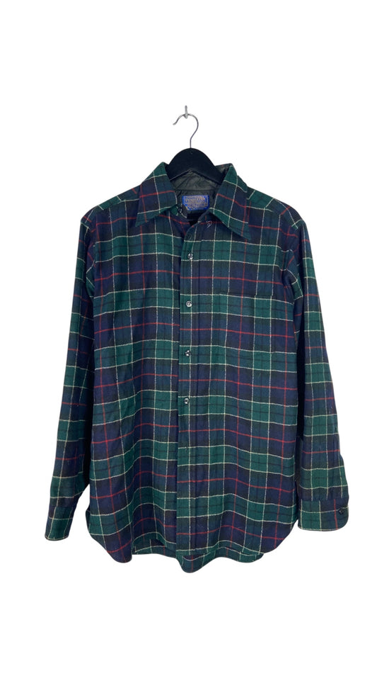 VTG Pendleton Flannel (Green/Blue) Sz L