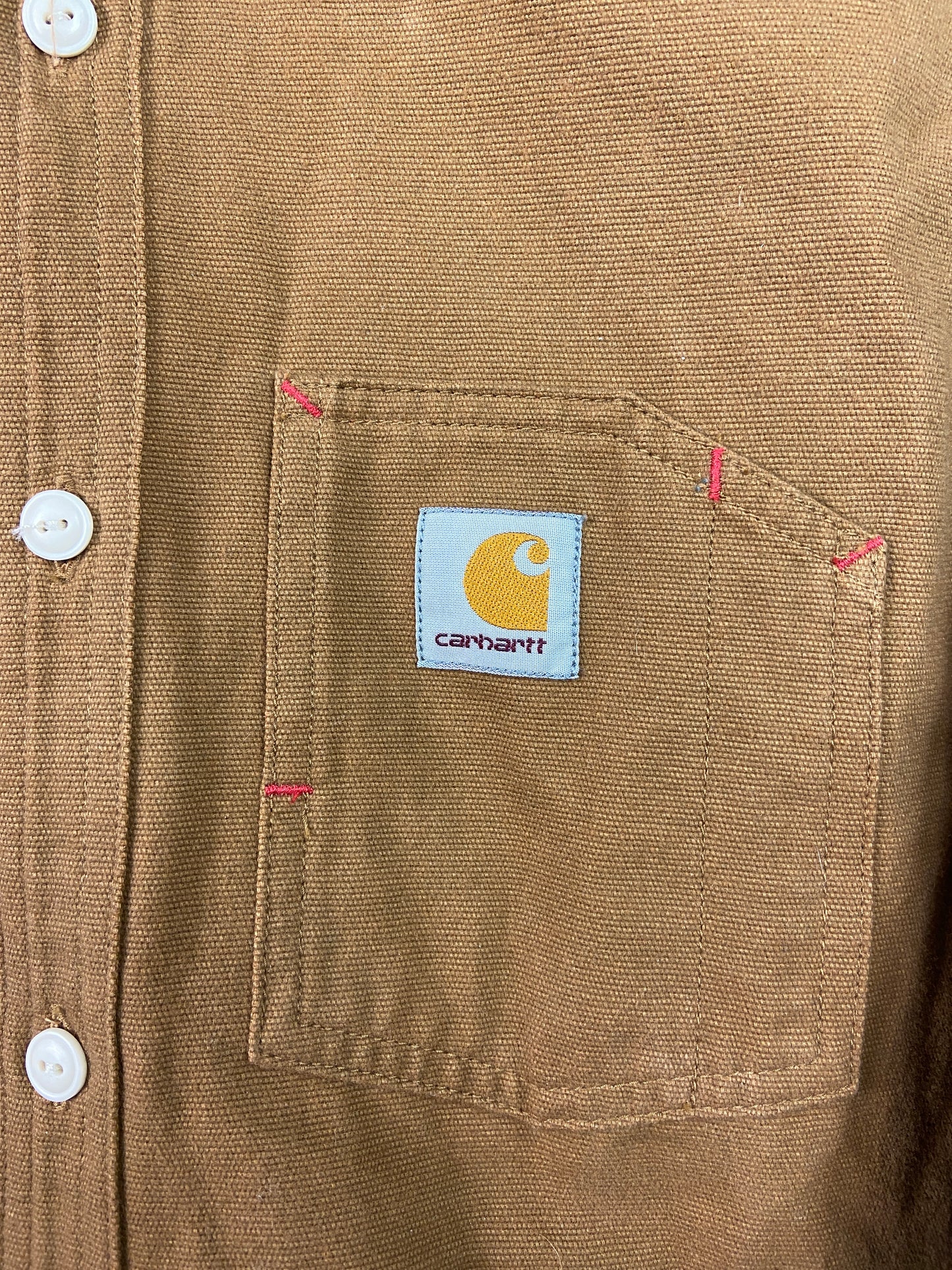 Carhartt WIP Brown Work L/S Shirt Sz S