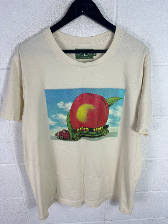 Denim Tears Giant Peach Kiss My Grits Sz XL